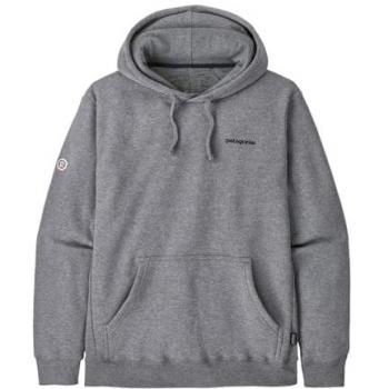 Patagonia Fitz Roy Icon Uprisal Hoodie - Gray Unisex Size S