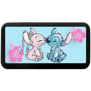 Altavoz portátil Bluetooth Disney Stitch con micrófono, radio FM, ranura para tarjeta micro SD y batería recargable