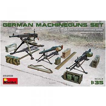 Miniart 135 German Machine Gun Set