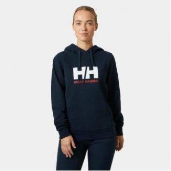 Sudadera Logo Hoodie 2.0 Azul para Mujer de Helly Hansen