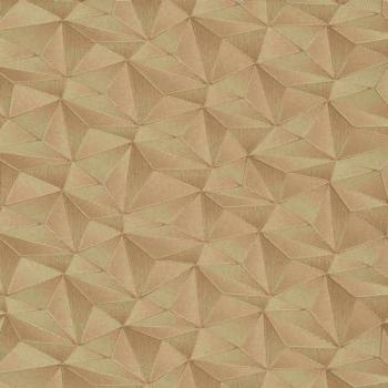 Papel Tapiz Vinílico Erismann Spotlight 3D Efecto Oro, 10,05 x 0,53 m