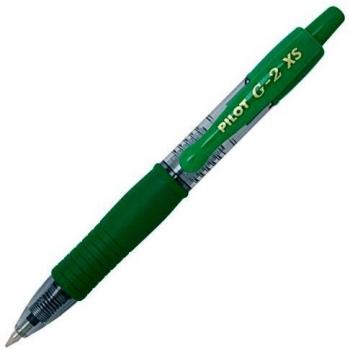Roller Pilot G-2 Pixie mini Verde,  12 unidades