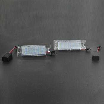 Auto Wayfeng WF® 2Pcs / Set LED Número de matrícula Luces de matrícula Bombilla para Corsa C D Astra H J Vectra Resistente a los Golpes a Largo Plazo
