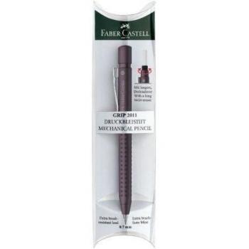 Faber-Castell 131211 Grip 2011 - Portaminas, grosor de las Minas: 0,7 mm, color marrón