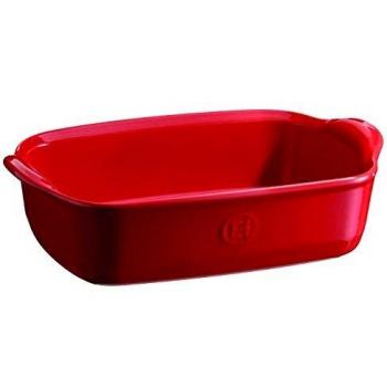 Fuente para Horno Individual de Cerámica Roja 22 cm - Emile Henry