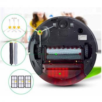 Cabezal de Limpieza Aspirador Robot Roomba Modelo Serie I3 e I4 4706166 y Pack Recambios Roomba Serie 800 900 Filtros Cepillos Rodillos
