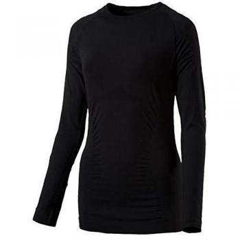 McKinley Yalata - Camiseta de esquí para Mujer, Color Black Night, tamaño Small