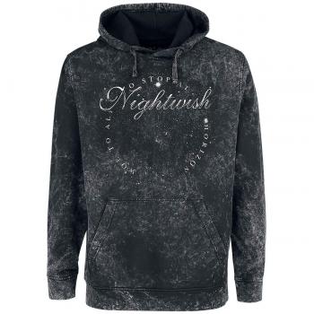 Nightwish Woe To All Sudadera con Capucha Gris Oscuro M