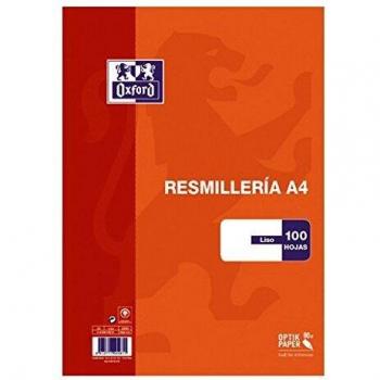 Oxford Classic, Resmillería Paquete 100 Hojas Blancas, A4,