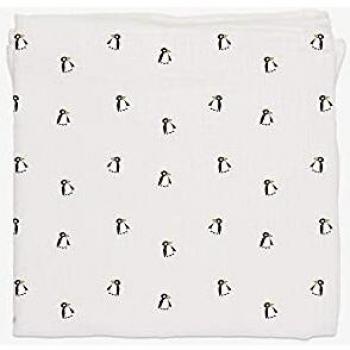 Baby Bites ORIGINAL - Muselina estampado PINGÜINOS