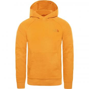 The North Face Simple Dome Sudadera con Capucha y Manga raglán, Hombre, Citrine Yellow, XL