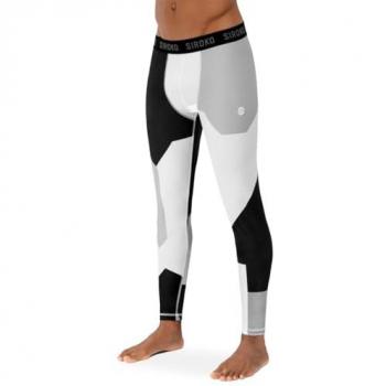 Leggings térmicos de esquí y nieve para hombre Siroko Bansko Gris