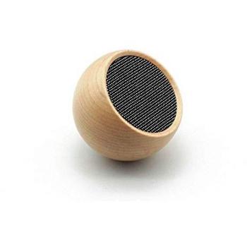 Personalized Maple Wood Tumbler Selfie Bluetooth Speaker