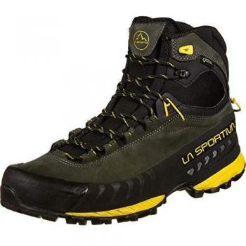 La Sportiva TX5 GTX Hiking Boots - Carbon/Yellow, Size 42