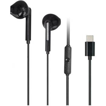 Auriculares Awei PC-7T Estéreo USB-C 1.2m Negros con Micrófono