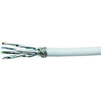 Cable de red LogiLink Cat.7 S/FTP 100 m blanco