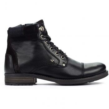 Martinelli Sean Black Leather Ankle Boots 1192
