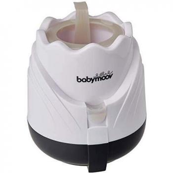 Babymoov Calienta-biberones tulipán, color crema