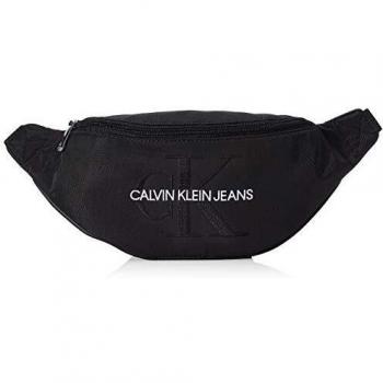 Calvin Klein - Ckj Monogram Nylon Street Pack, Shoppers y bolsos de hombro Hombre, Negro
