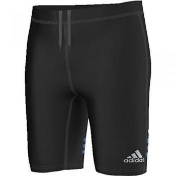 adidas Rs S Tgt M - Pantalón corto para hombre, color negro / azul, talla L
