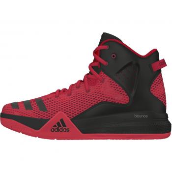 adidas Dt Bball Mid J Zapatillas de baloncesto, Niños, Rojo, 37 1/3