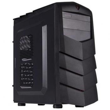 Black Lion PG1139 Carcasa de Ordenador Midi-Tower Negro - Caja de Ordenador