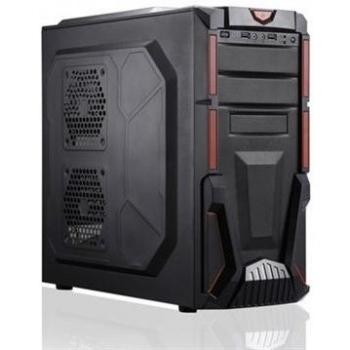 CAJA M-ATX APPROX WATT APPGXX1 - 2x5.25' - 3x3.5' - 2xUSB 2.0+3.0 - MICROFONO - AURICULAR - MICRO-ATX/ATX/MINI ITX - NEGRO