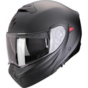 Casco Modular Scorpion EXO-930 EVO Blanco y Negro (L)