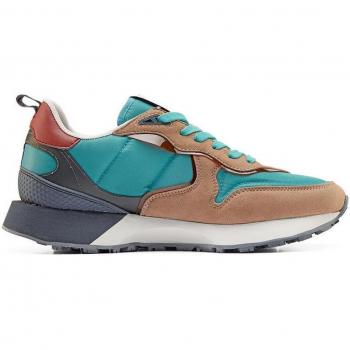 Zapatillas Duuo Calma 2.0 Azul Unisex con Estilo Retrorunning y Suela Bicolor