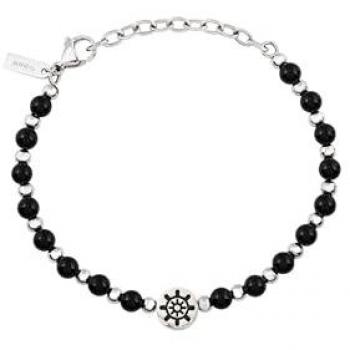 Pulsera de Acero para Hombre Breil TJ3590 con Piedra Ónix