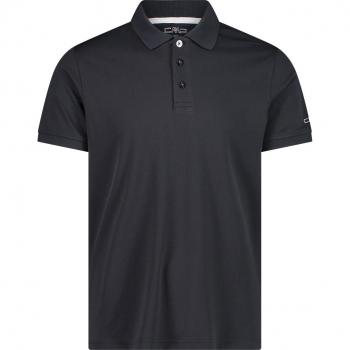 Polo CMP Manga Corta Regular Fit Gris
