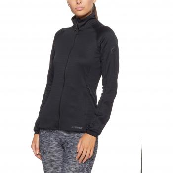 adidas Stock Horn Forro Polar Manga Larga Sudadera, otoño/Invierno, Mujer, Color Negro, tamaño 40