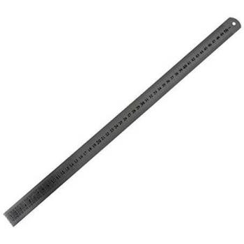 Regla recta - SODIAL(R)Regla recta de acero inoxidable Medidas metricas 50 cm