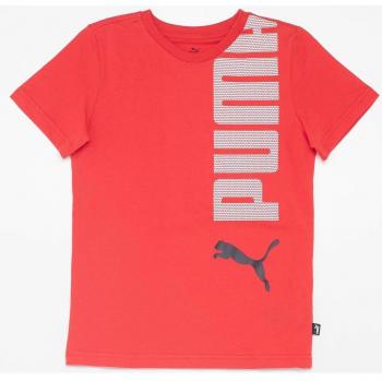 Camiseta Puma ESS+ LogoLab B Niño Algodón Rojo 673257-11