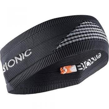 X-Bionic Headband 4.0 Diadema Unisex Adulto, Charcoal/Pearl Grey, Talla Única