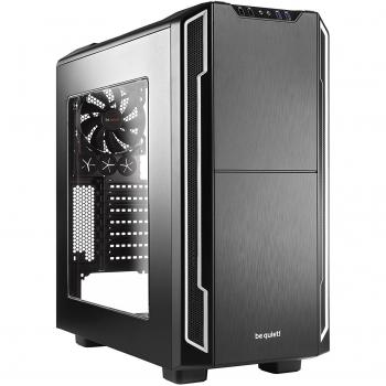 be quiet! Silent Base 600 Escritorio Negro, Plata - Caja de ordenador