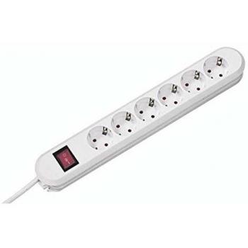 Bachmann SMART Toma de Corriente 6x Schuko Blanca sin Cable