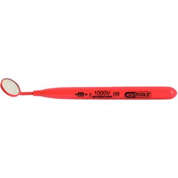 KS Tools 117.1630 Espejo de inspección con aislamiento protector, 21 mm, 175 mm