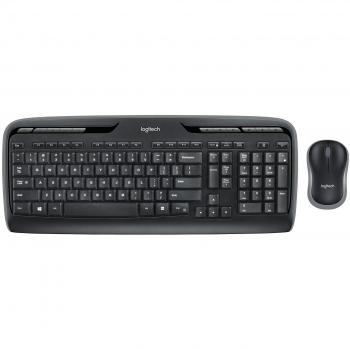 Combo de Teclado y Ratón Inalámbrico Logitech MK330, Negro