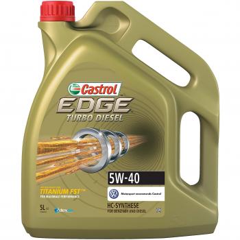 Castrol EDGE Turbo Diesel 5W-40 Aceite de Motor 5L
