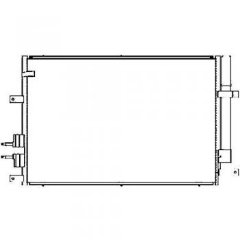 BEHR HELLA SERVICE 8FC 351 318-391 *** PREMIUM LINE *** Condensador, aire acondicionado