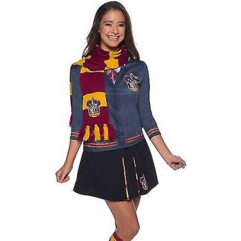 Bufanda de lujo Harry Potter Gryffindor Claret Rojo/Amarillo One Size