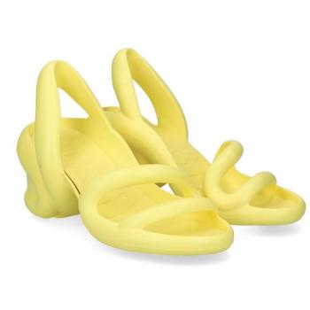 Sandalias de Tacón Amarillas - Talla 40