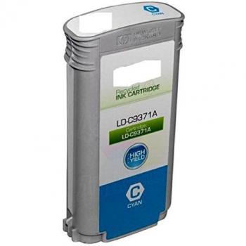 130ml Dye Cyan para HP Designjet T1100,T1200,T1300,T230072 - HPC9371A