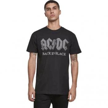 ACDC Back In Black Men's T-Shirt - Classic Rock Graphic Tee