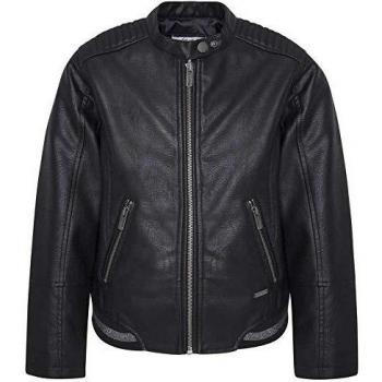 Pepe Jeans Cazadora Heather Ecopiel Negro Niña 12 Negro