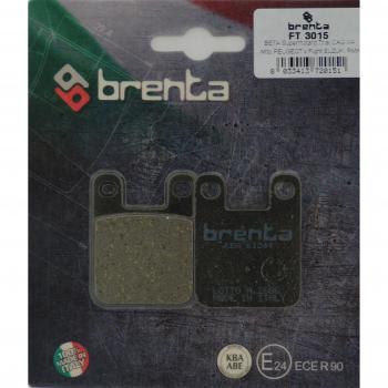 Brenta Pastillas freno organiche Moto para Alfer, Aprilia, Beta, Cipi, Derbi, Gas Gas