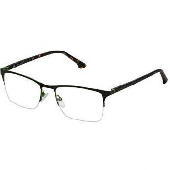 Police VPL397540SDN Gafas, Matt Brown W/Coloured Parts, 54/19/140 para Hombre