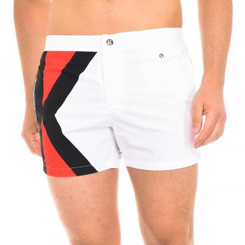 Bañador corto masculino con forro de malla KL19MBS04