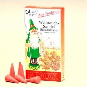 Knox Incienso velas, Weihrauch-Sandel, 1